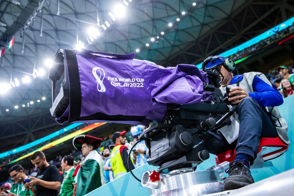 Kamera bei der Fußball-WM