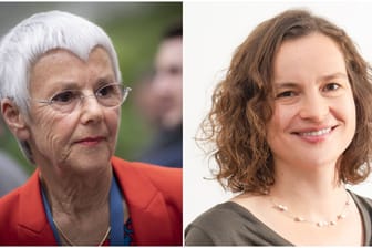 Gabriele Krone-Schmalz (links) und ihre Kritikerin Franziska Davies: Die ehemalige ARD-Korrespondentin will gegen Davies gerichtlich vorgehen.
