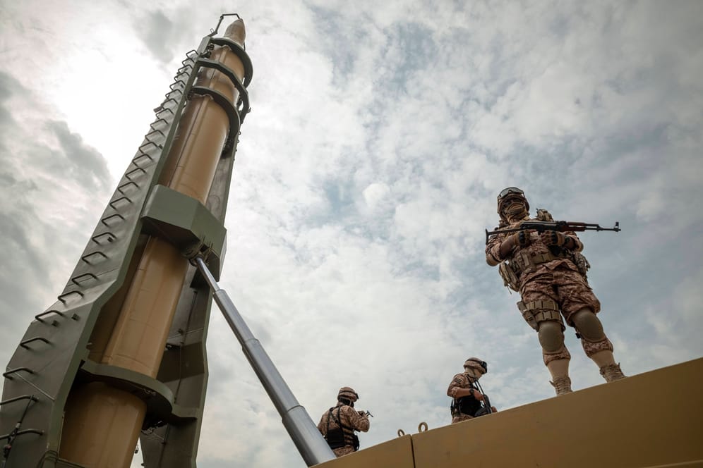 Iranische Mittelstreckenrakete (Archiv): Nach eigenen Angaben hat Teheran einen neuen Raketentyp entwickelt.