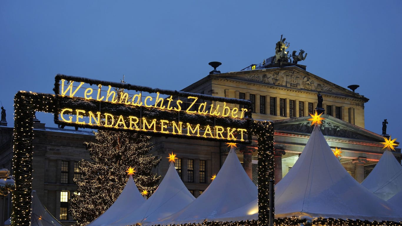 Weihnachtsmarkt am Berliner Gendarmenmarkt (Archivbild): Ab diesem Jahr findet man hier keinen "WeihnachtsZauber" mehr.