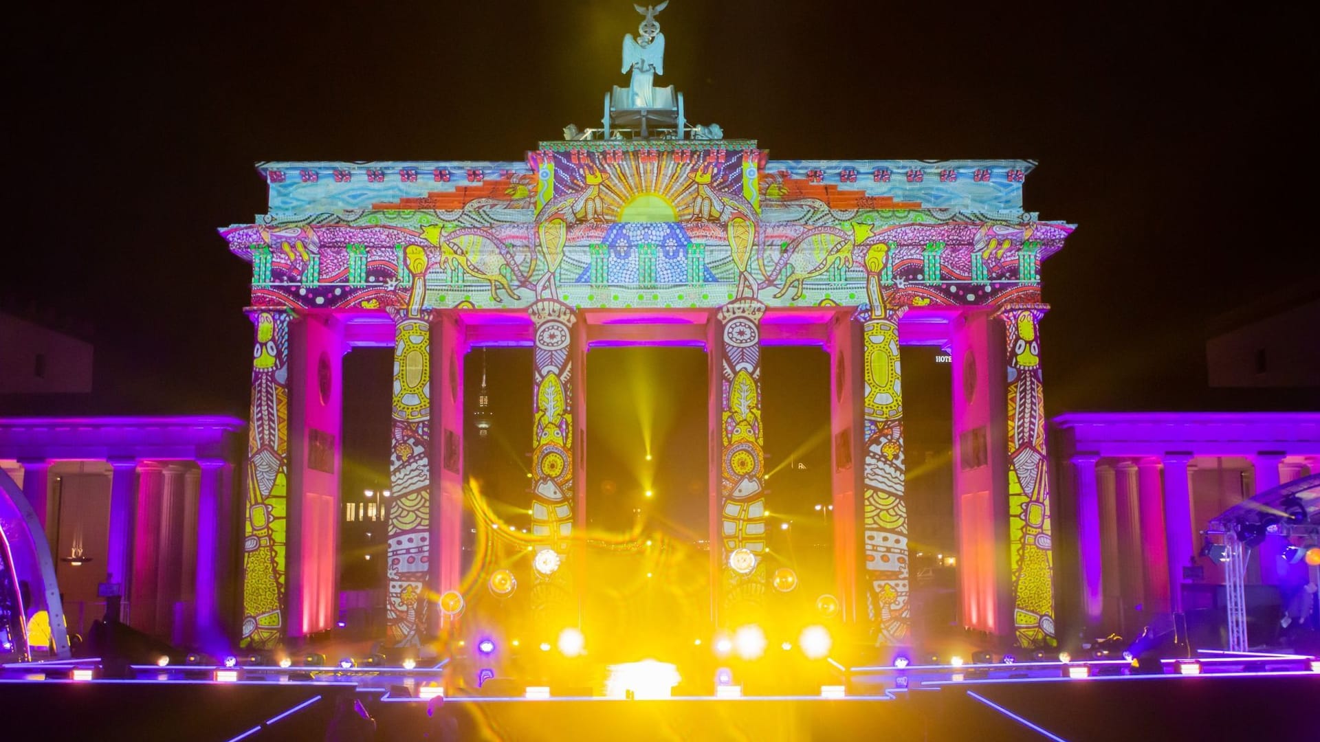 Silvester am Brandenburger Tor Silvester am Brandenburger Tor