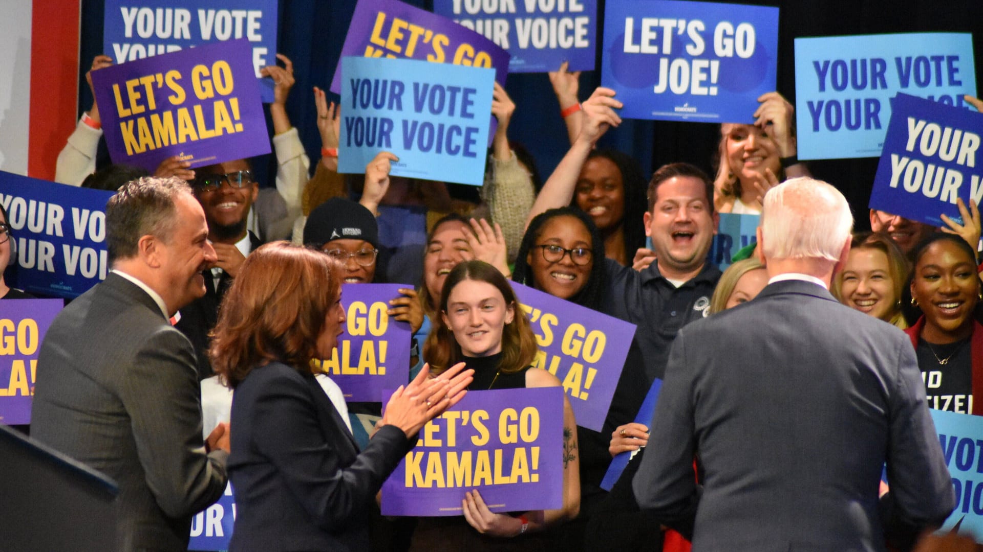 Joe Biden und Kamala Harris in Washington