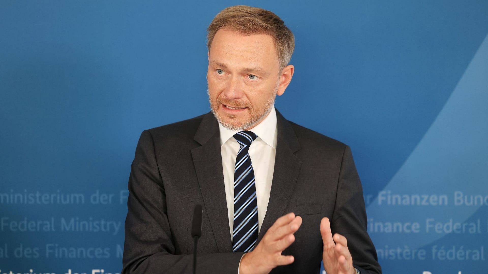 Bundesfinanzminister Christian Lindner Bundesfinanzminister Christian Lindner