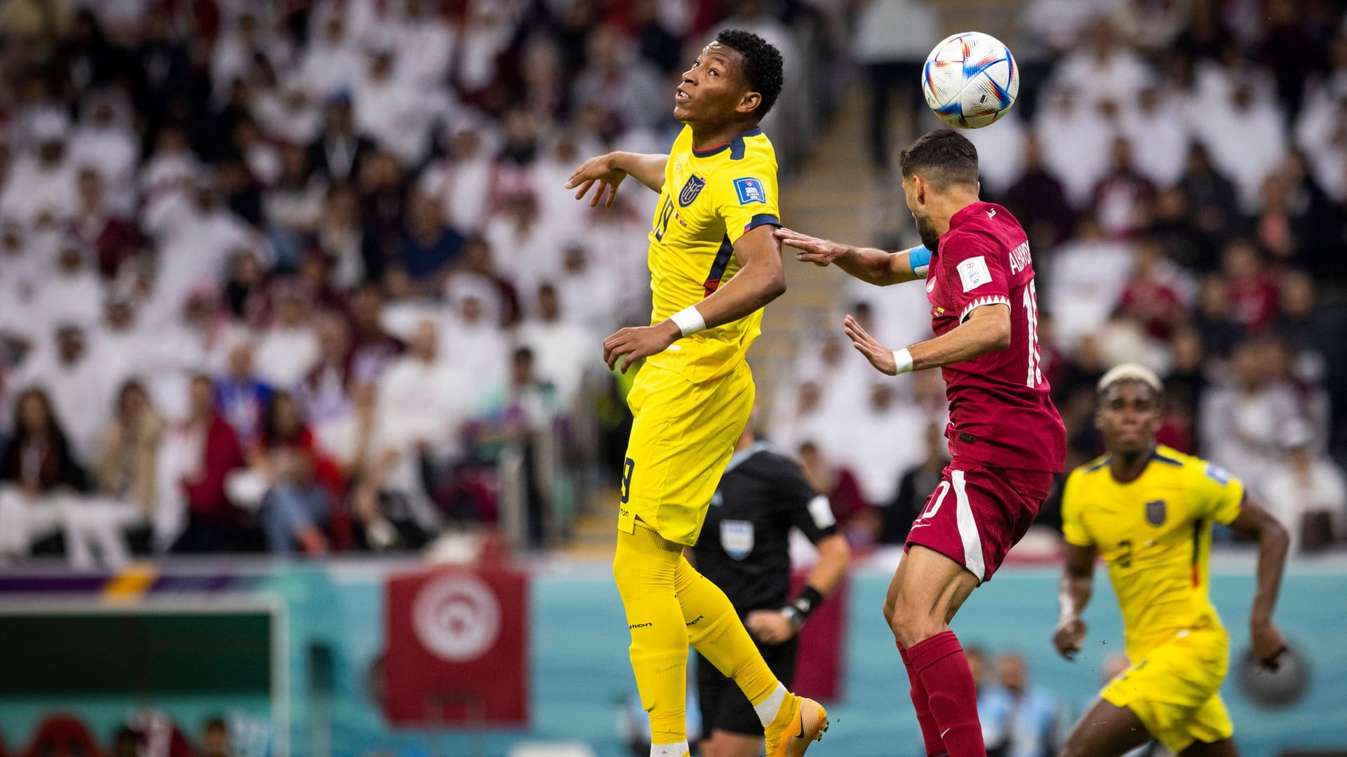 Katar spielt gegen Ecuador: Der WM-Auftakt im ZDF lief eher mäßig.