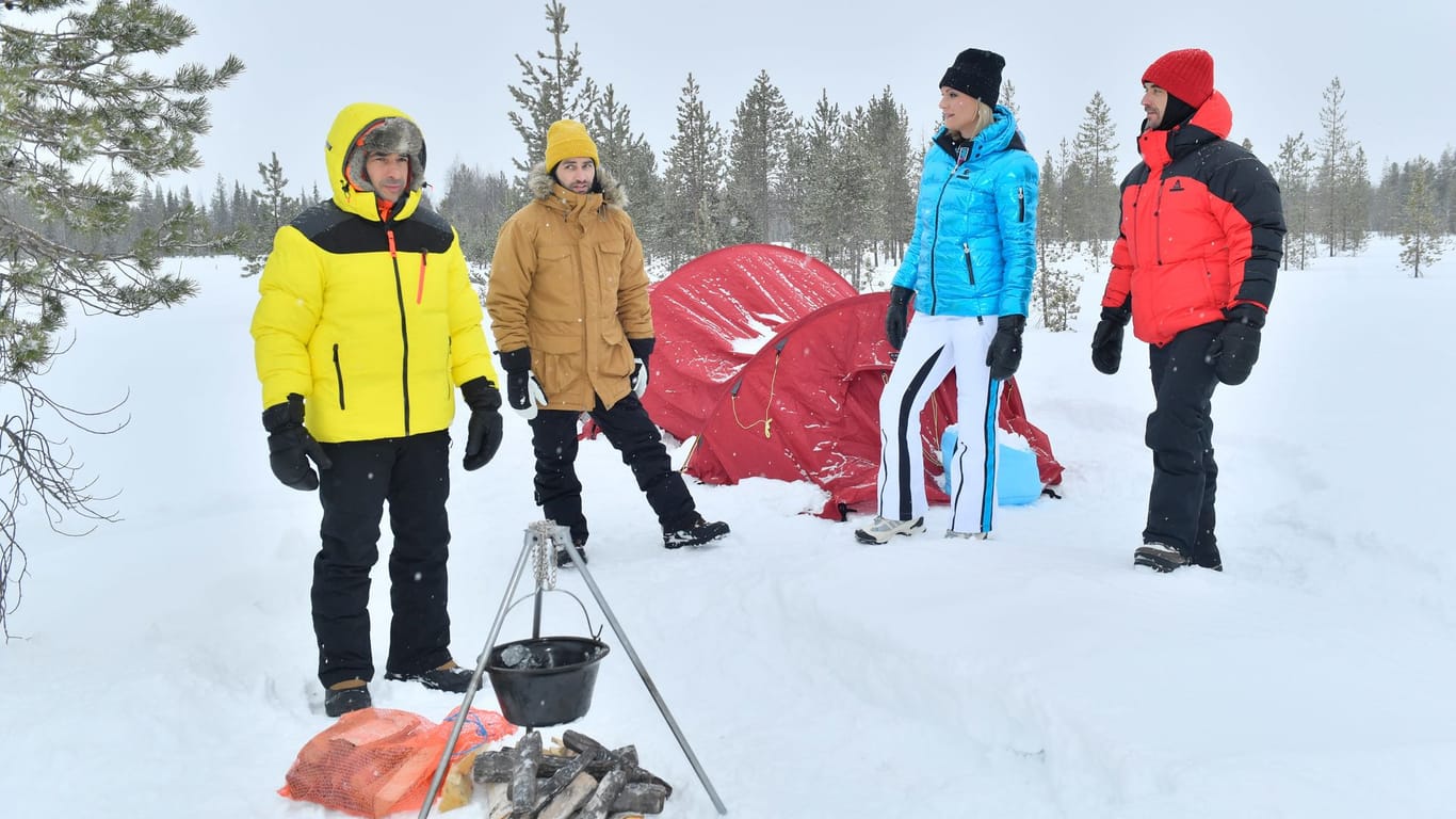 Max Parger (Florian Silbereisen) befindet sich mit seinen Schulfreunden Patrick Steiner (Daniel Fritz) und Maik Berghammer (Tayfun Baydar) in Lappland.