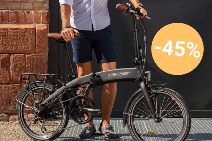 Bei Saturn ist heute ein praktisches E-Bike von Fischer radikal reduziert.