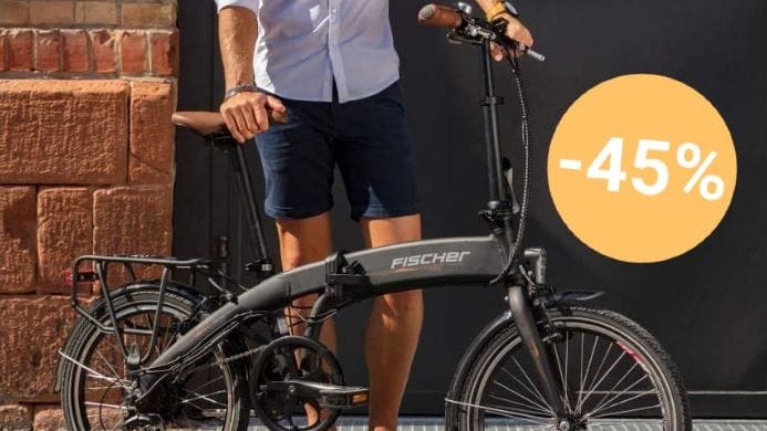 Bei Saturn ist heute ein praktisches E-Bike von Fischer radikal reduziert.