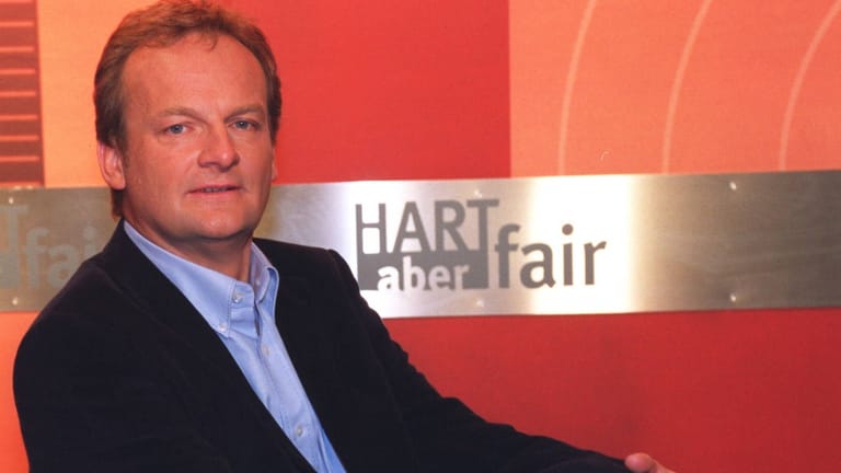 Frank Plasberg: 2001 stand er zum ersten Mal für "Hart aber fair" vor der Kamera.