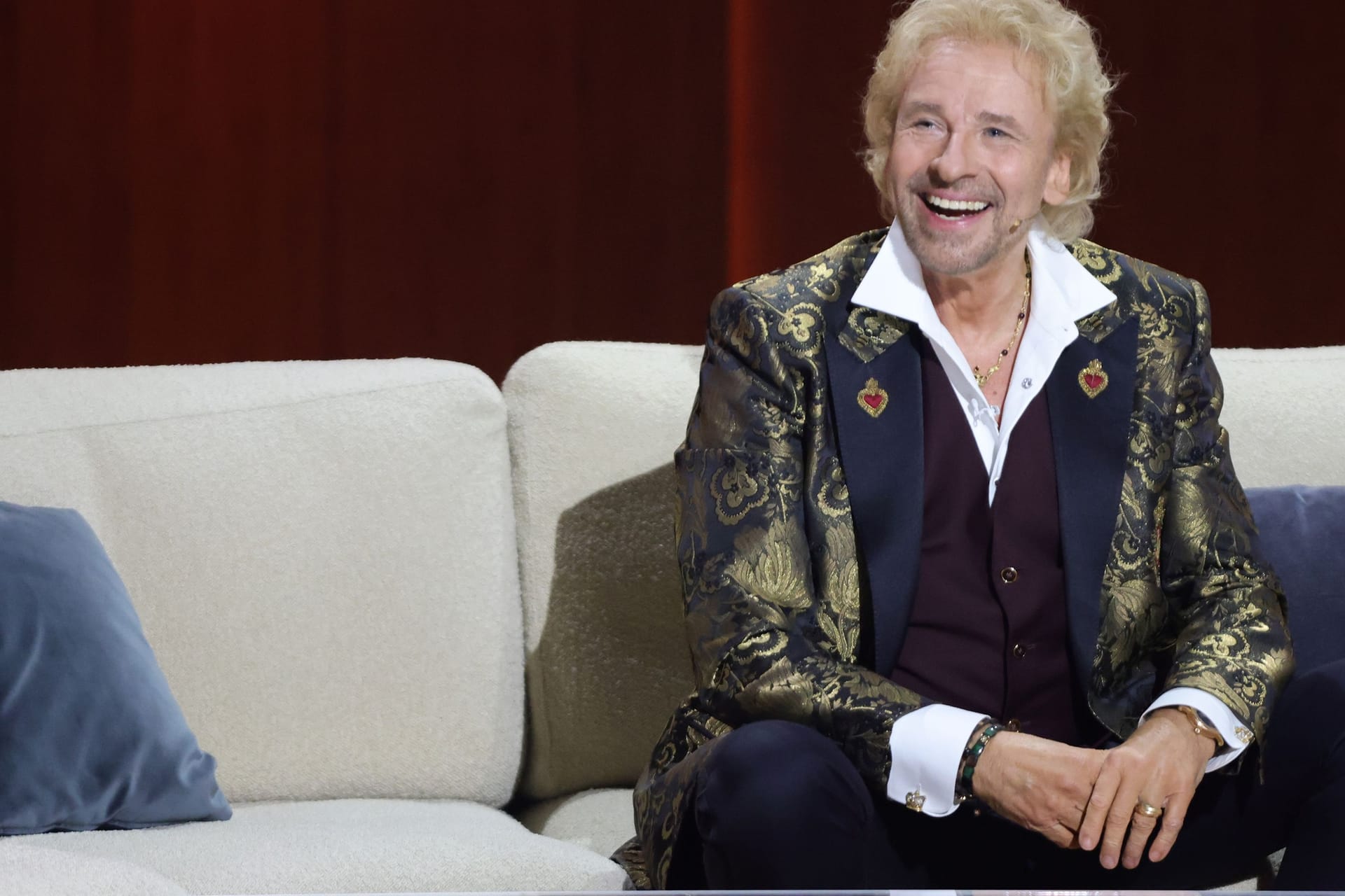 "Wetten, dass..?": Moderator Thomas Gottschalk feierte 2021 das Showcomeback.