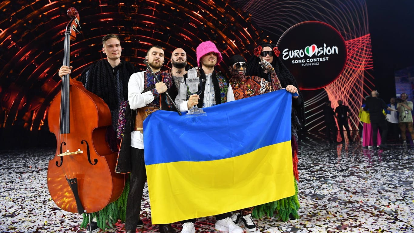 Kalush Orchestra: Die Band aus der Ukraine hatte 2022 gewonnen.