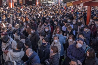 Menschenandrang in Tokio: In Asien leben die meisten Menschen weltweit.