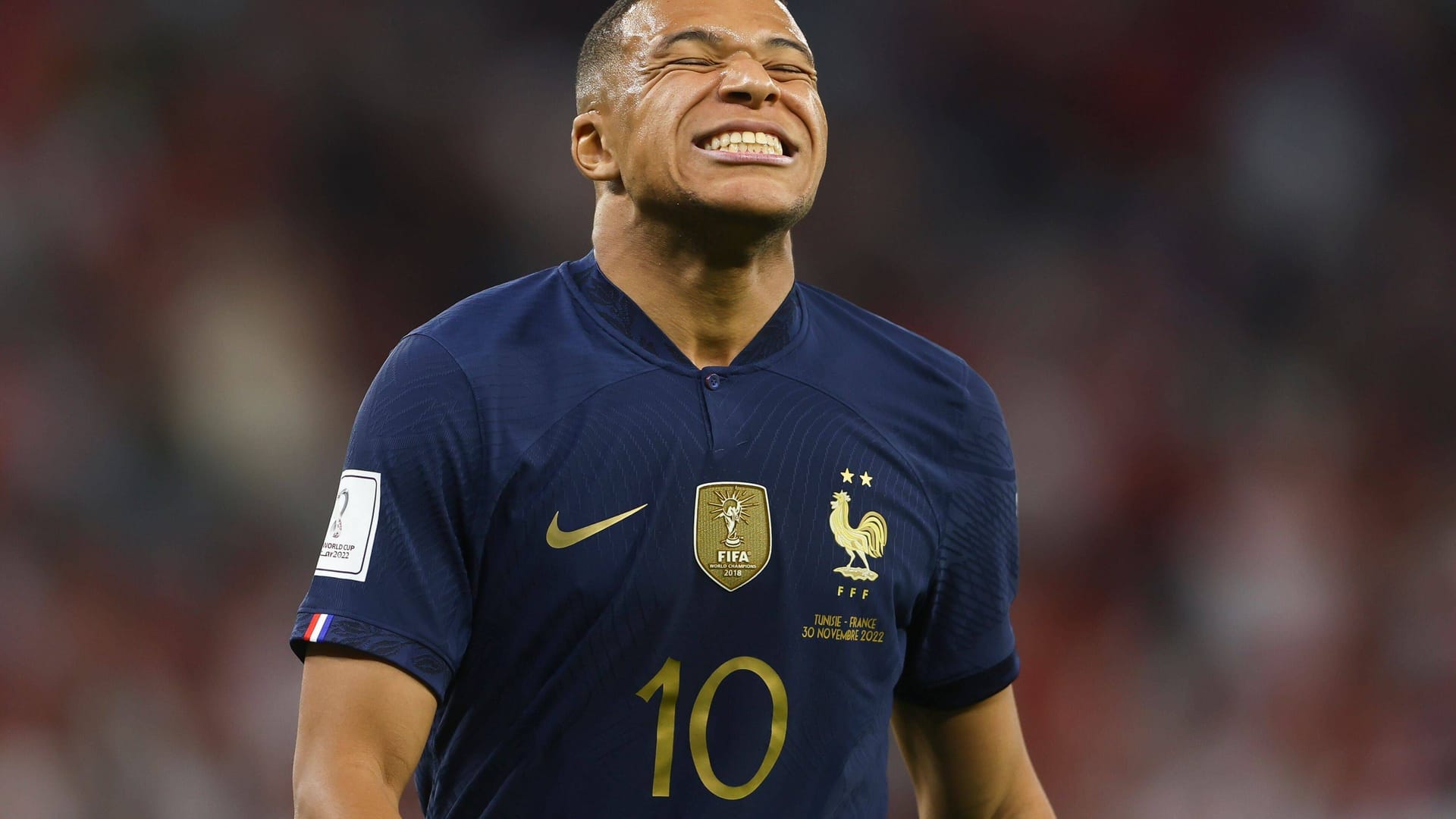 Kylian Mbappé: Der Frankreich-Star konnte die Niederlage auch nicht abwenden.