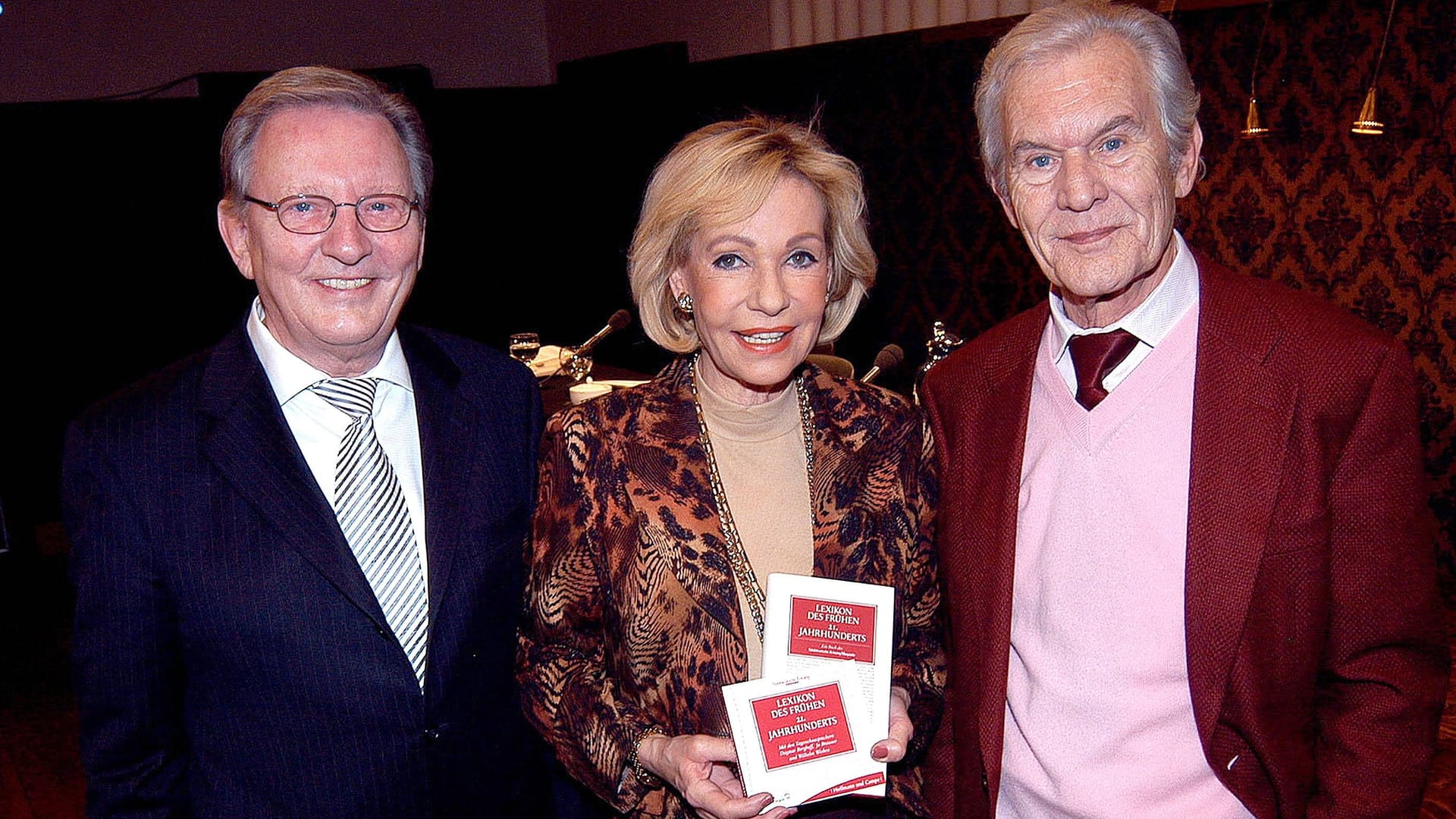 Jo Brauner mit seinem ehemaligen Kollegen Dagmar Berghoff und Wilhelm Wieben.