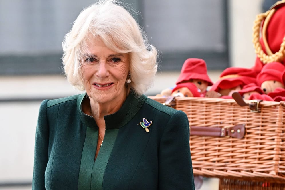 Königsgemahlin Camilla: Sie hat bei einem Empfang hochrangige Royals aus aller Welt versammelt.