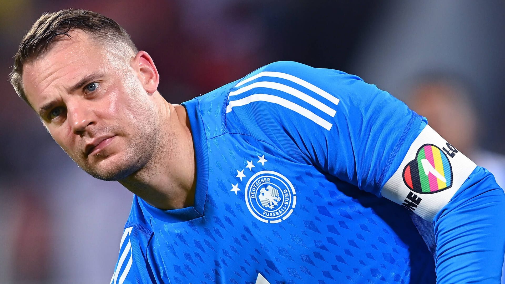 Manuel Neuer: Das Tragen der One-Love-Binde ist mit einem Risiko verbunden.