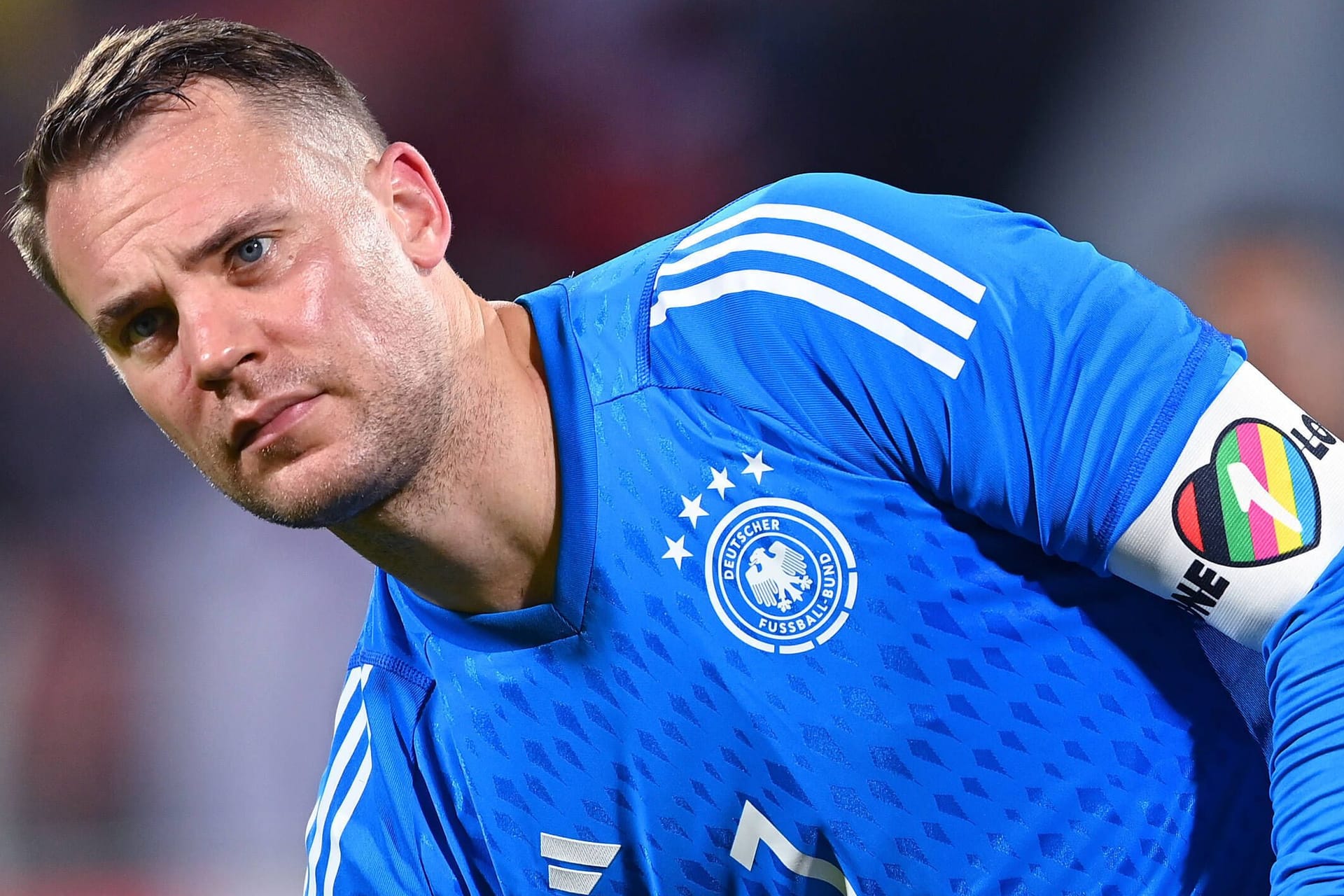 Manuel Neuer: Das Tragen der One-Love-Binde ist mit einem Risiko verbunden.