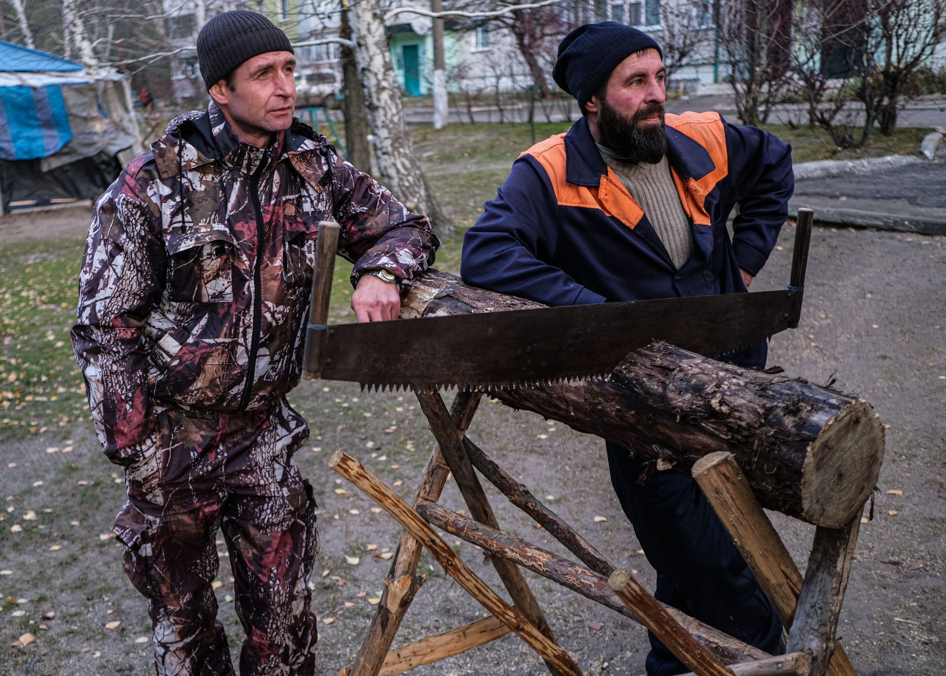 Zwei Bewohner des östlichen Teils der Stadt erzählen vom Tag der Befreiung durch ukrainische Truppen.
