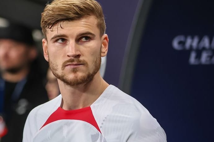 Leipzigs Timo Werner: Er fällt für den Rest des Jahres und damit auch für die WM in Katar aus.