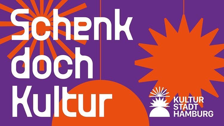 Motiv der Kampagne "Schenk doch Kultur"