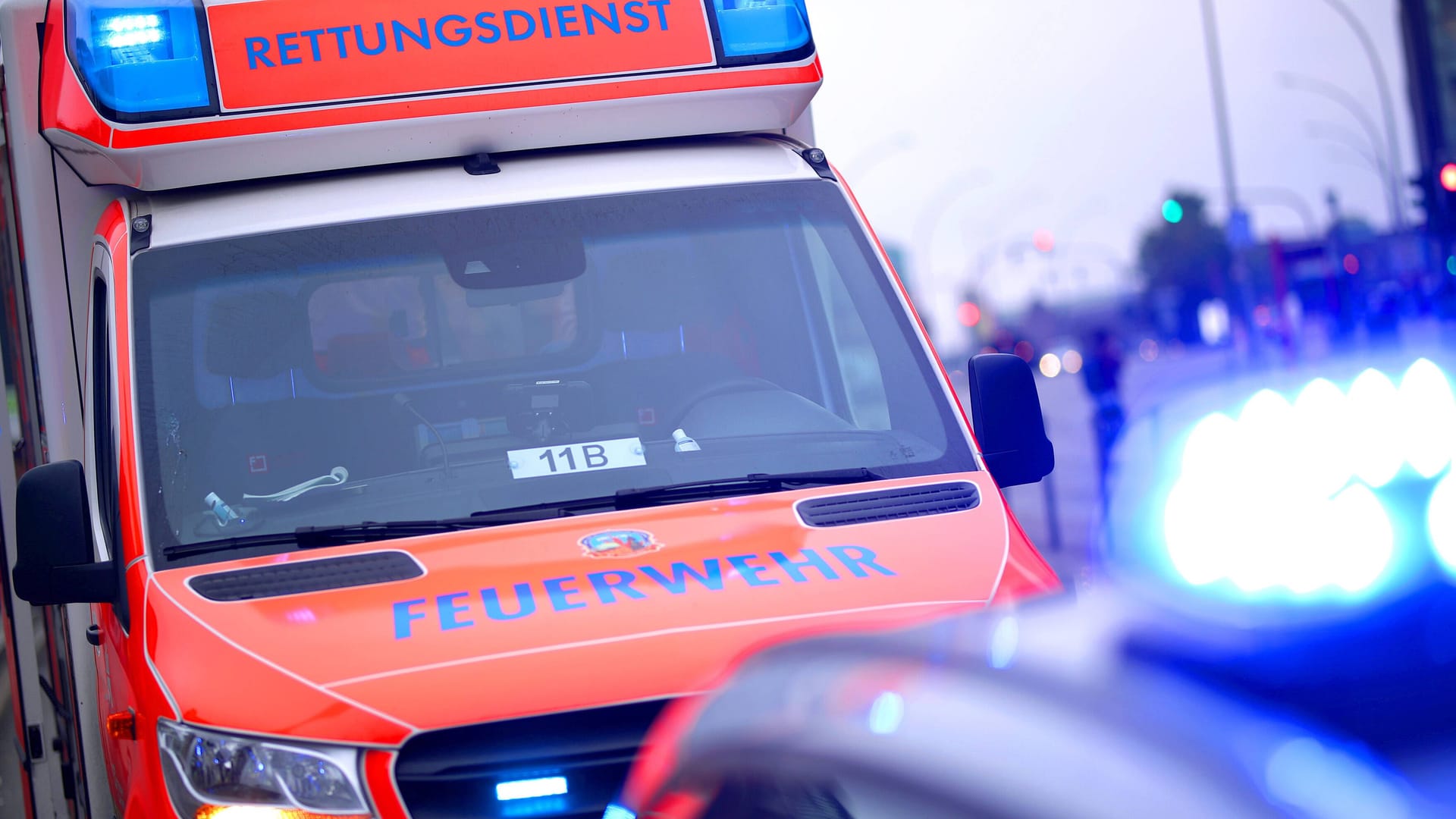 Einsatzfahrt von Rettungswagen und Polizei (Symbolfoto): Die Autobahn musste für rund vier Stunden voll gesperrt werden. Einsatzfahrt von Rettungswagen und Polizei (Symbolfoto): Die Autobahn musste für rund vier Stunden voll gesperrt werden.
