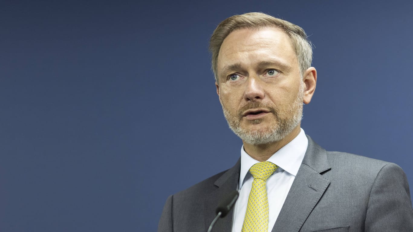 Bundesfinanzminister Christian Lindner (FDP): "Wir müssen schauen, dass es nicht zu einem Handelskonflikt kommt, der würde nur Verlierer produzieren."