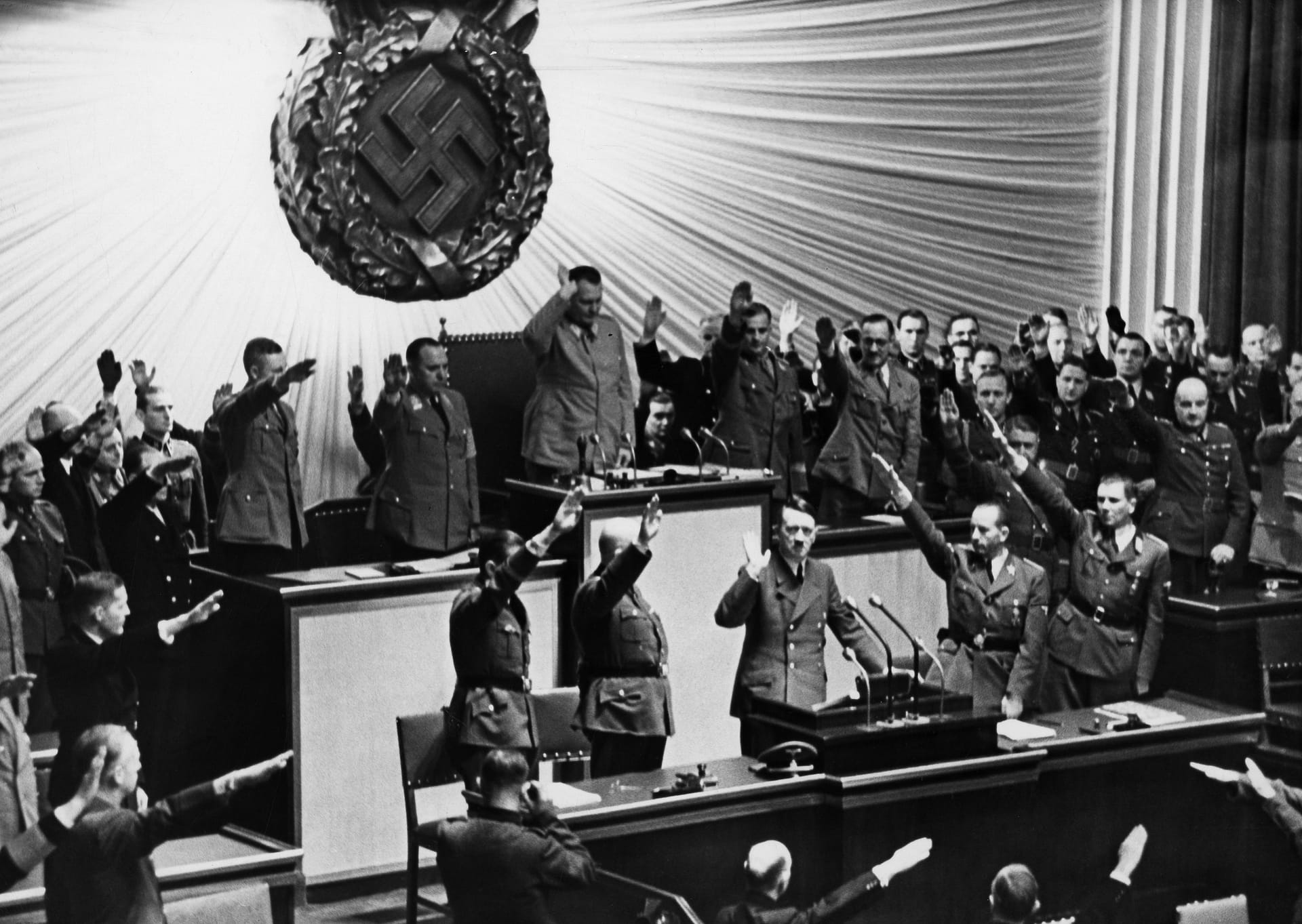 11.12.1941: Als Adolf Hitler den USA den Krieg erklärte