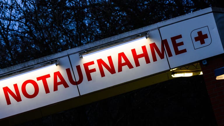 Notaufnahme eines Krankenhauses (Symbolbild): Die Lage in den Kliniken ist angespannt.