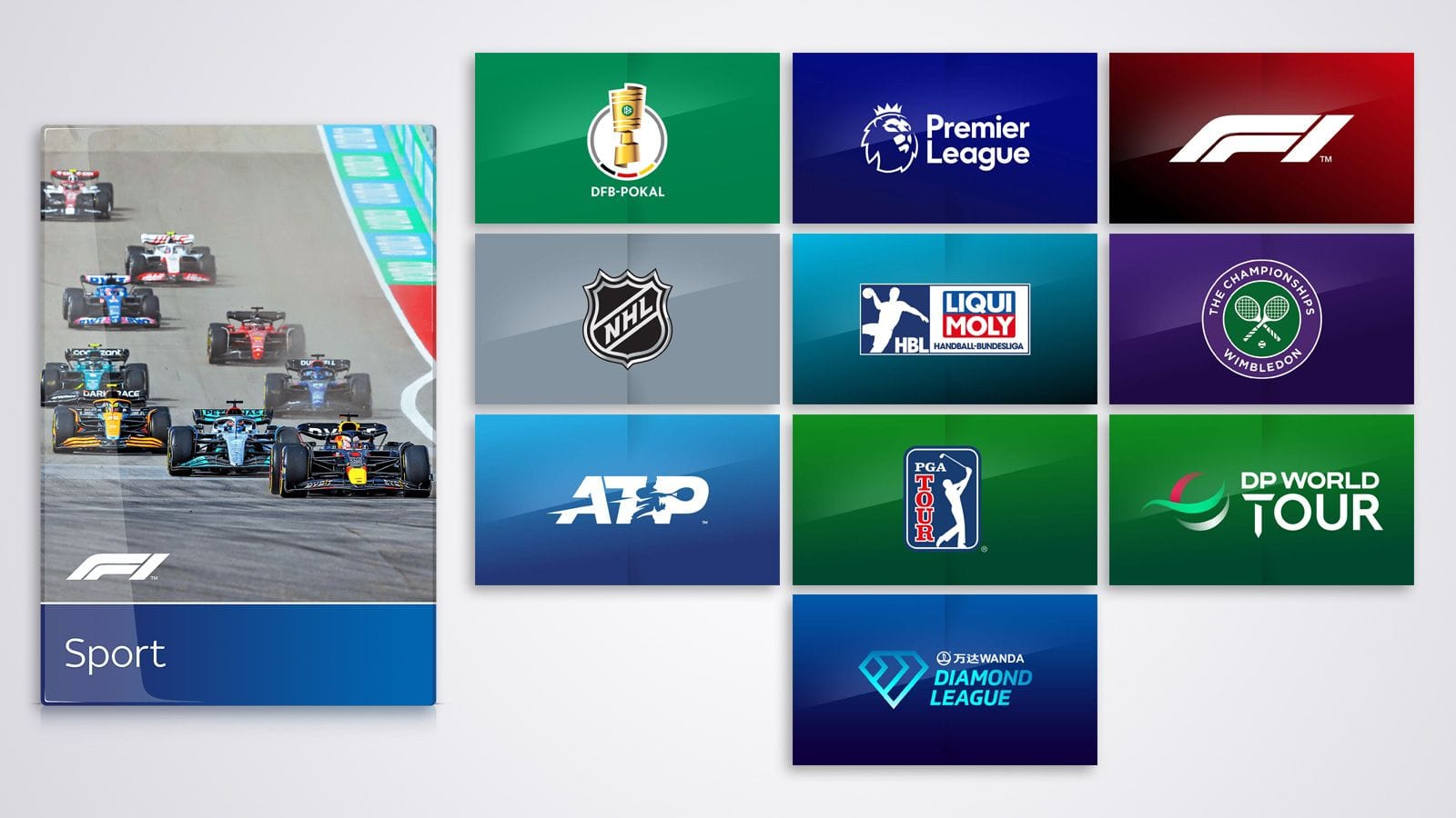 Das umfangreiche Sportpaket hat zahlreiche exklusive Highlights zu bieten. Das umfangreiche Sportpaket hat zahlreiche exklusive Highlights zu bieten.