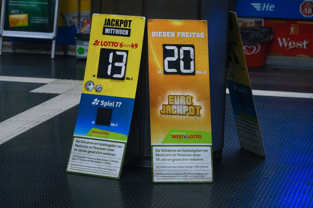 Werbung für Lotto-Spiele (Symbolfoto): Der Gewinn eines Dortmunders sorgt seit Tagen für Aufsehen.