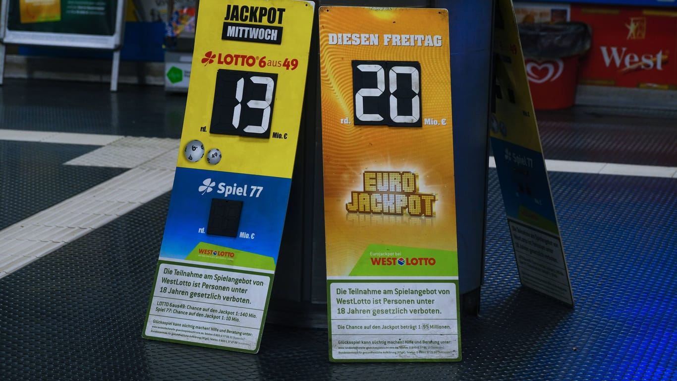 Werbung für Lotto-Spiele (Symbolfoto): Der Gewinn eines Dortmunders sorgt seit Tagen für Aufsehen.
