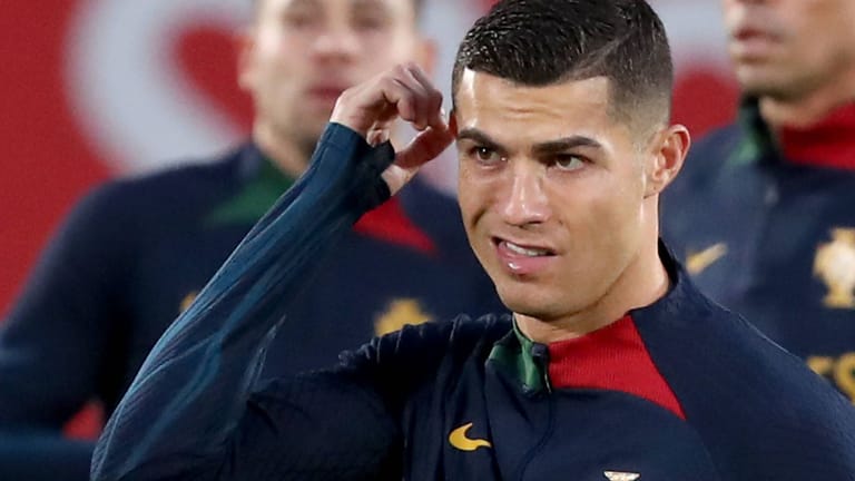 Cristiano Ronaldo: Der Superstar bereitet sich momentan mit der portugiesischen Nationalmannschaft auf die WM in Katar vor.