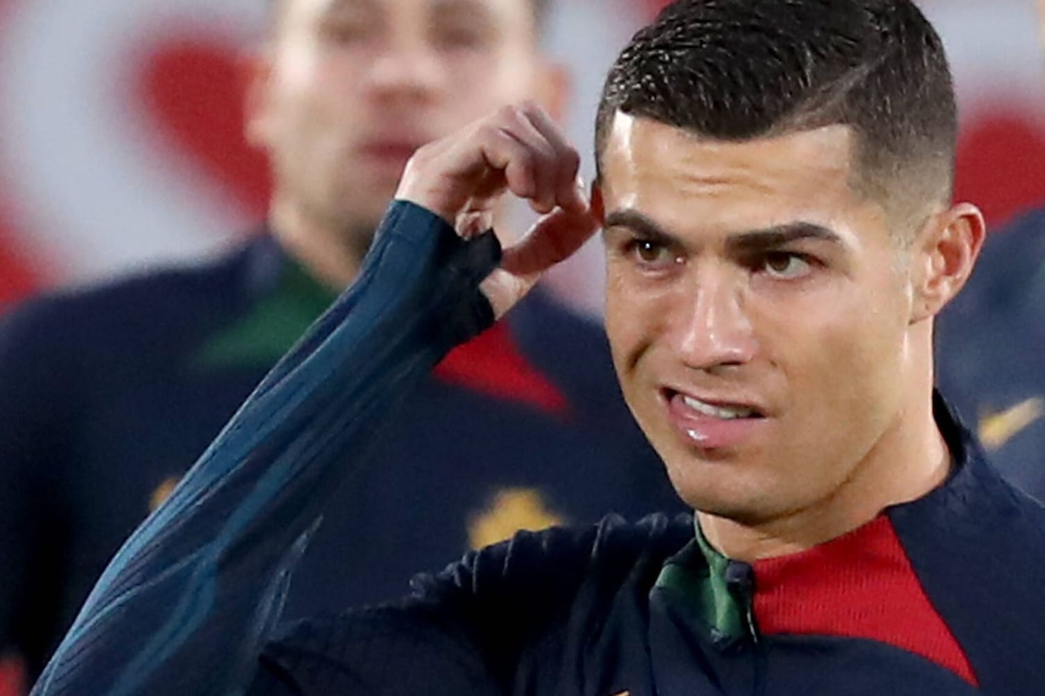 Cristiano Ronaldo: Der Superstar bereitet sich momentan mit der portugiesischen Nationalmannschaft auf die WM in Katar vor.