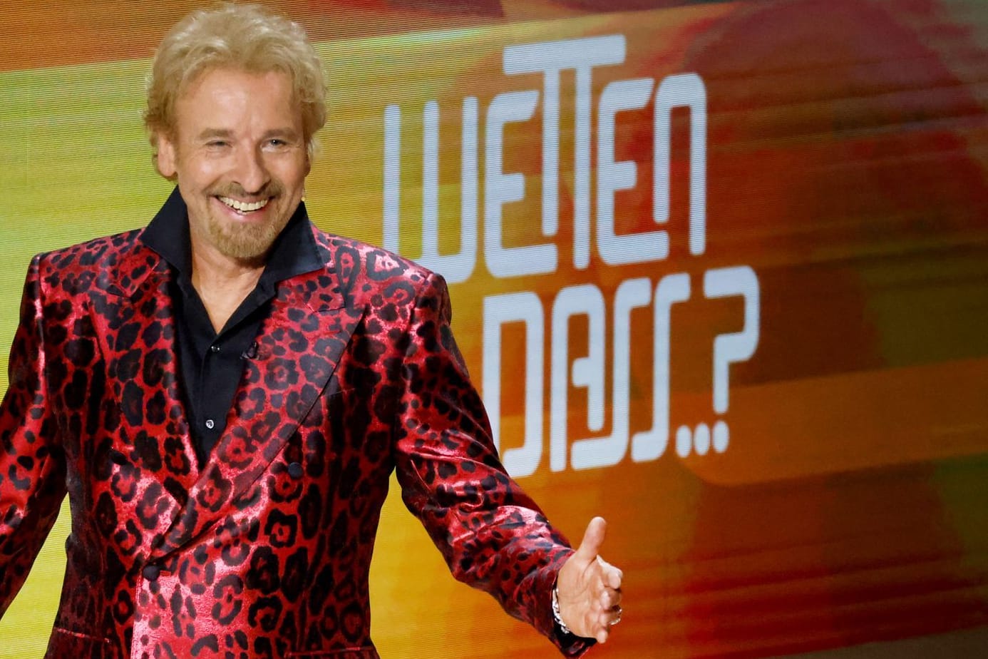 Friedrichshafen: Thomas Gottschalk präsentiert erneut die ZDF-Show "Wetten, dass..?".