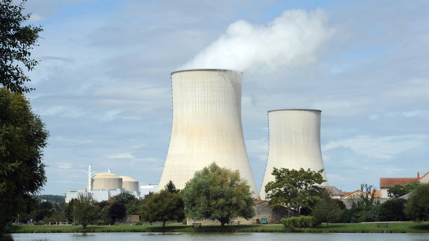 Das AKW Civaux (Archivbild): Derzeit sind etliche Kraftwerke in der Atomnation Frankreich abgeschaltet.