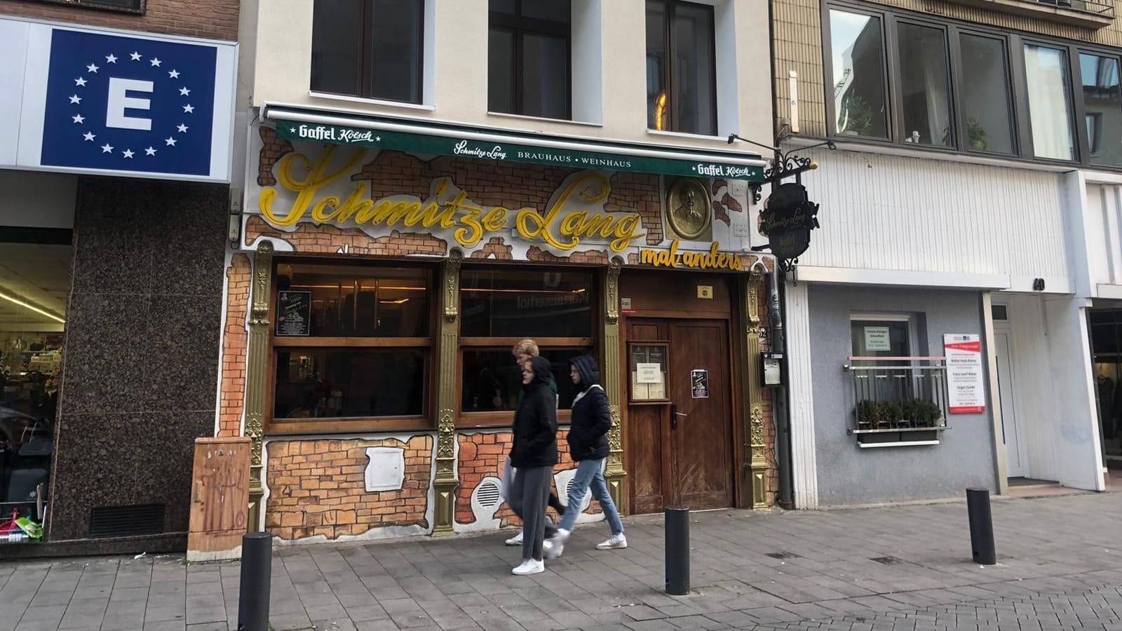 Gasthaus "Schmitze Lang", Köln. Severinstraße