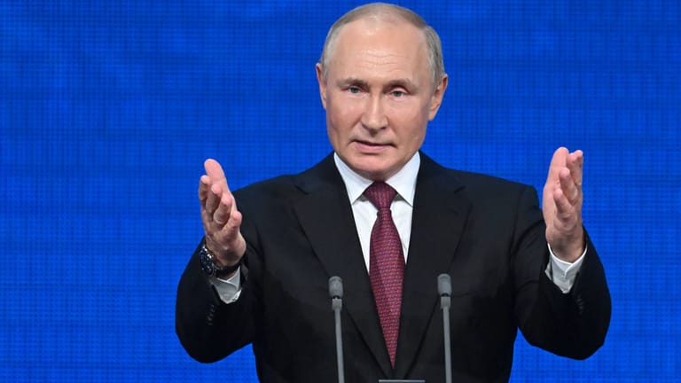Wladimir Putin: Der Kremlchef stellt unrealistische Bedingungen an die Ukraine.
