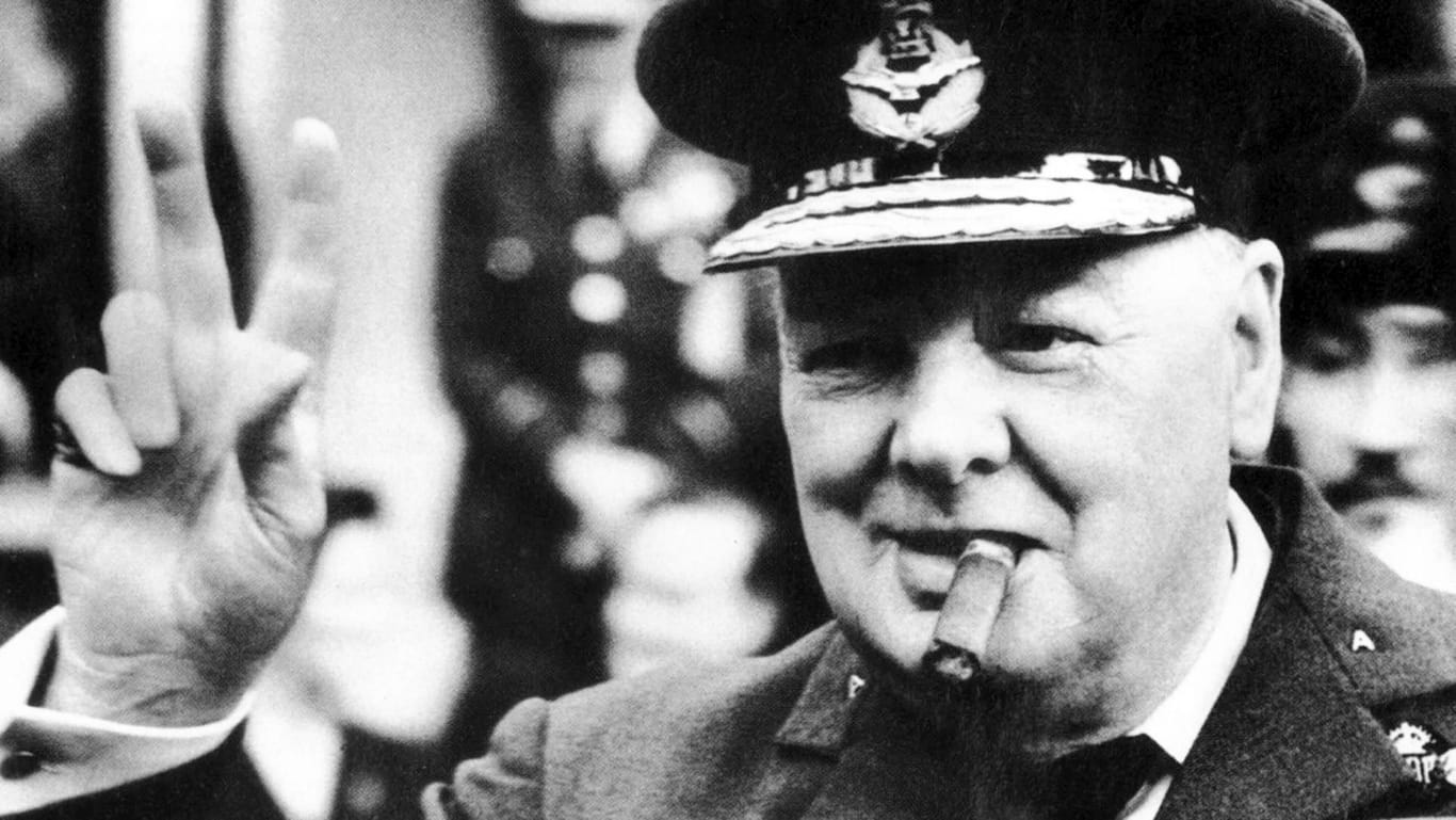 Winston Churchill: Als Premier führte er Großbritannien zum Sieg über Deutschland.