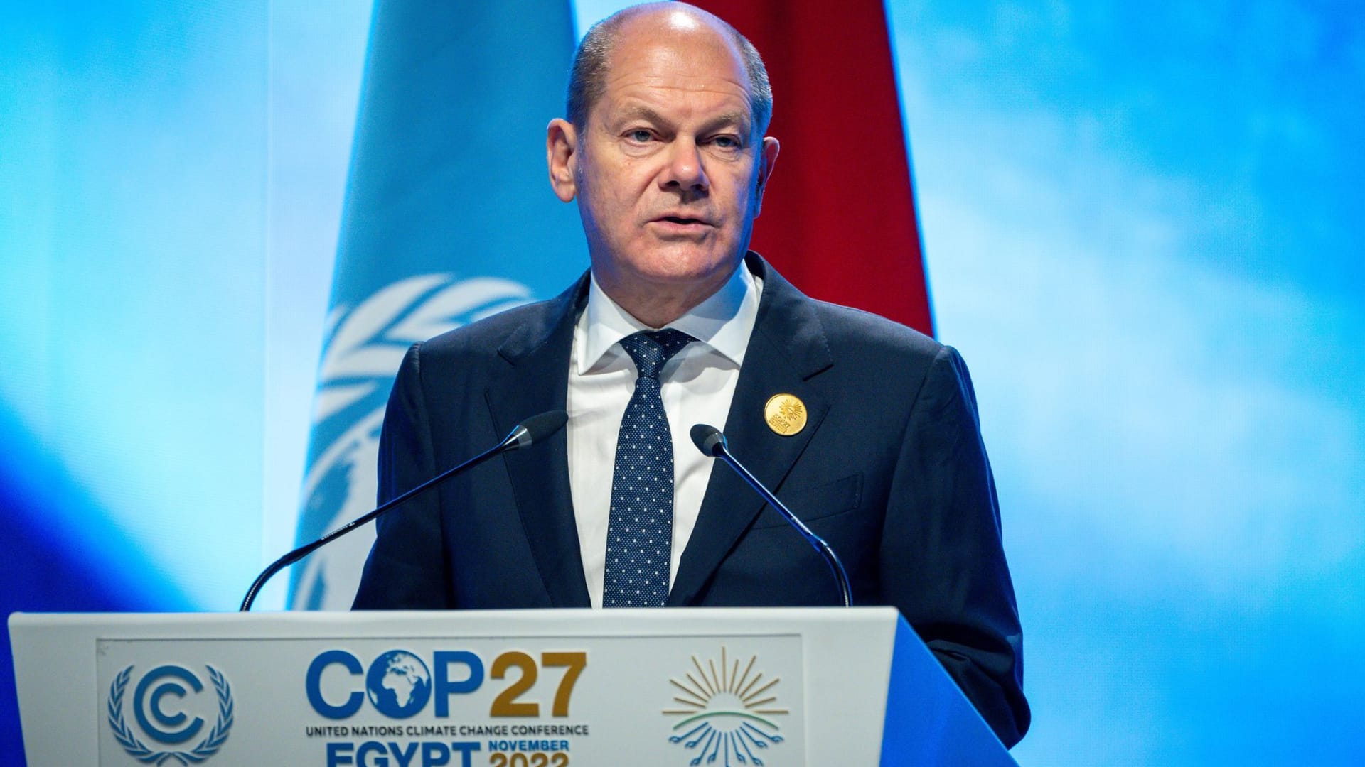 UN- Weltklimakonferenz COP27 - Kanzler Scholz