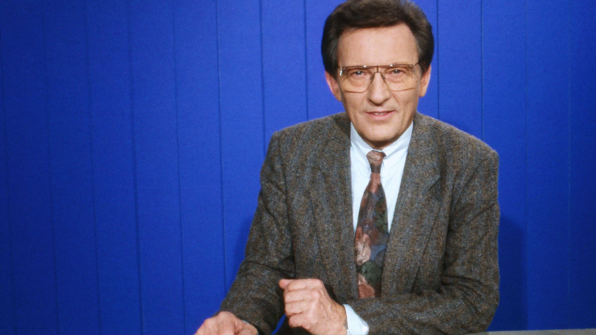 Jo Brauner: 1974 stand er zum ersten Mal für die "Tagesschau" vor der Kamera.