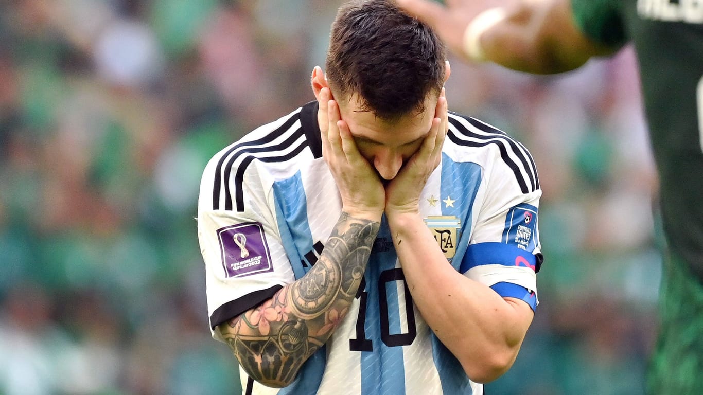 Lionel Messi: Der Weltstar steht mit Argentinien nun schon gewaltig unter Druck.
