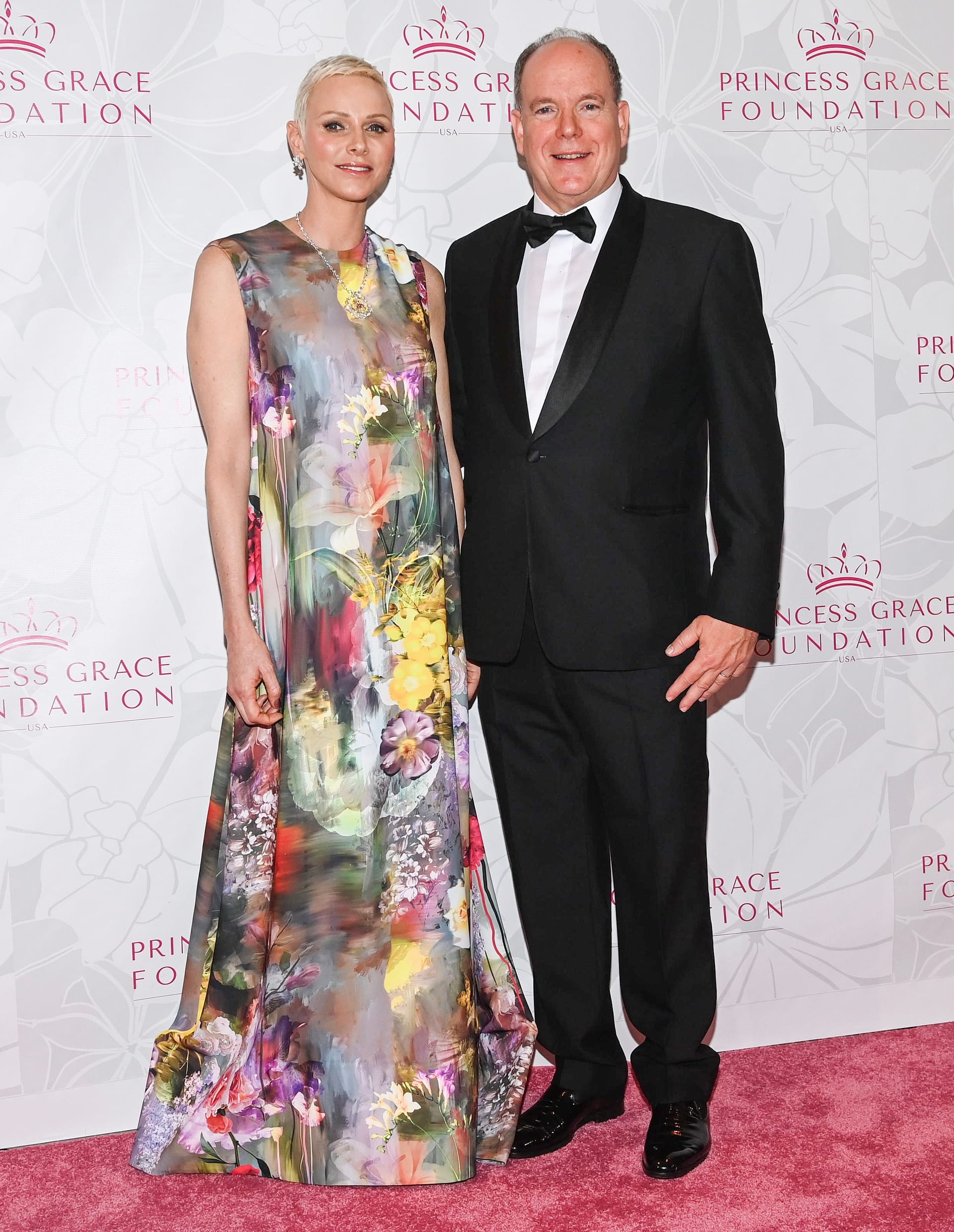 Charlène und Albert von Monaco sind bei den Princess Grace Awards zu Gast.