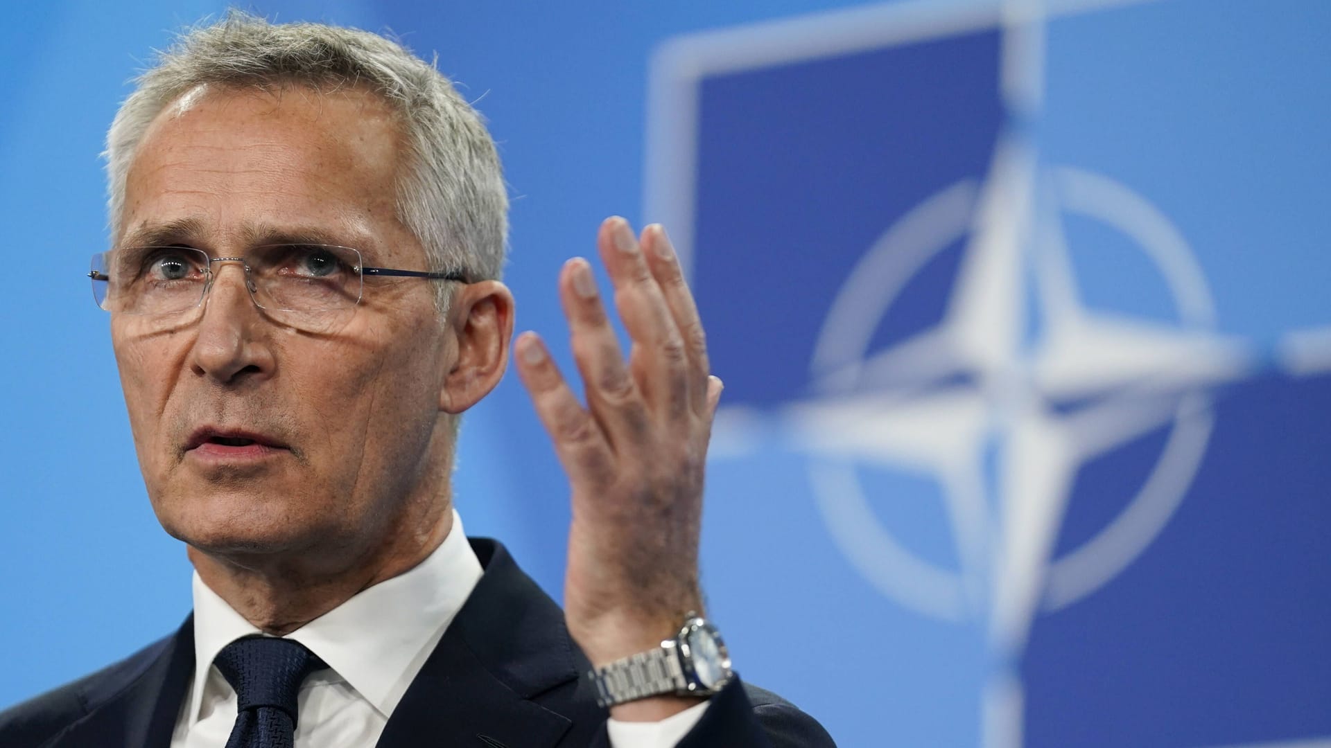 Nato-Generalsekretär Jens Stoltenberg (Archivbild): Er warnt China vor Waffenlieferungen an Russland.