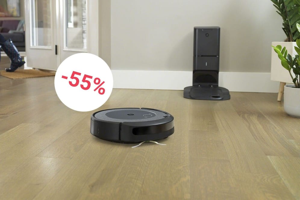 Black Friday Woche bei Amazon: Den "gut" bewerteten iRobot Roomba i3+ erhalten Sie heute besonders günstig im Angebot.