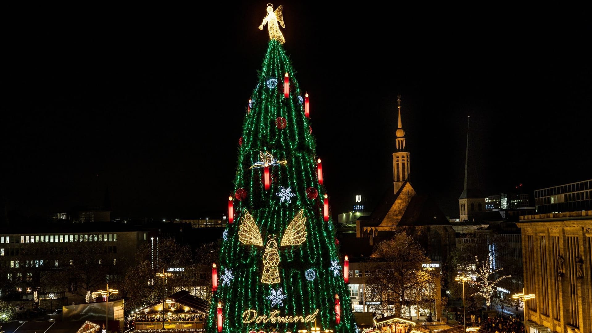 Dortmunder Riesen-Weihnachtsbaum