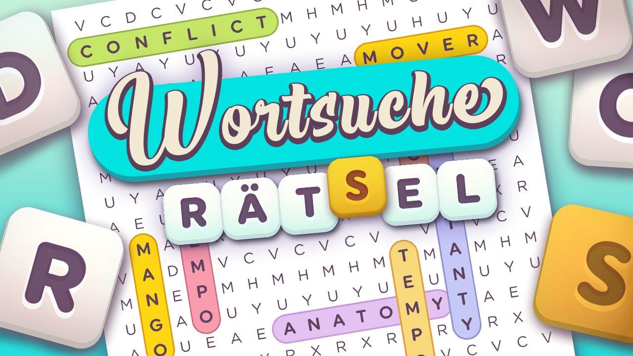 Wortsuche Rätsel kostenlos online spielen bei t-online.de