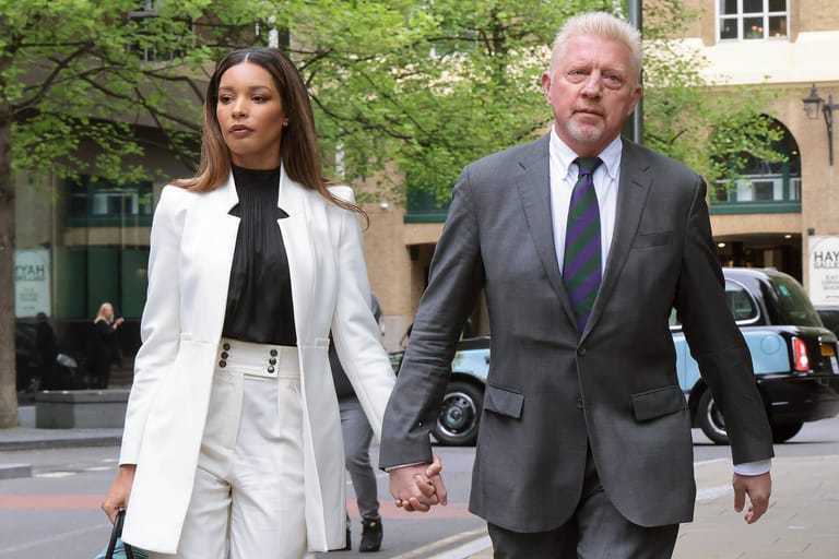 Boris Becker mit seiner Partnerin Lilian de Carvalho Monteiro