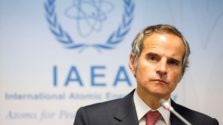 Rafael Manuel Grossi: Der IAEA-Chef bestätigte, dass der Iran an mittlerweile zwei Standorten 60-prozentiges Uran herstellt.