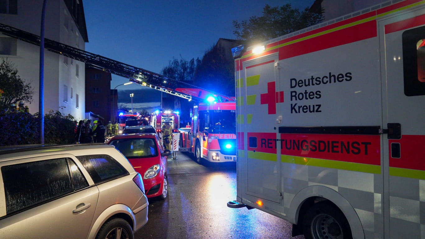 Feuerwehreinsatz in Esslingen: Ein älteres Ehepaar kam bei dem Brand ums Leben.