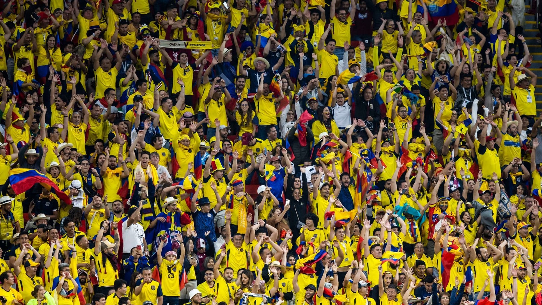 FußballEuphorie Schulfrei in Ecuador bei WMSpielen von La Tri