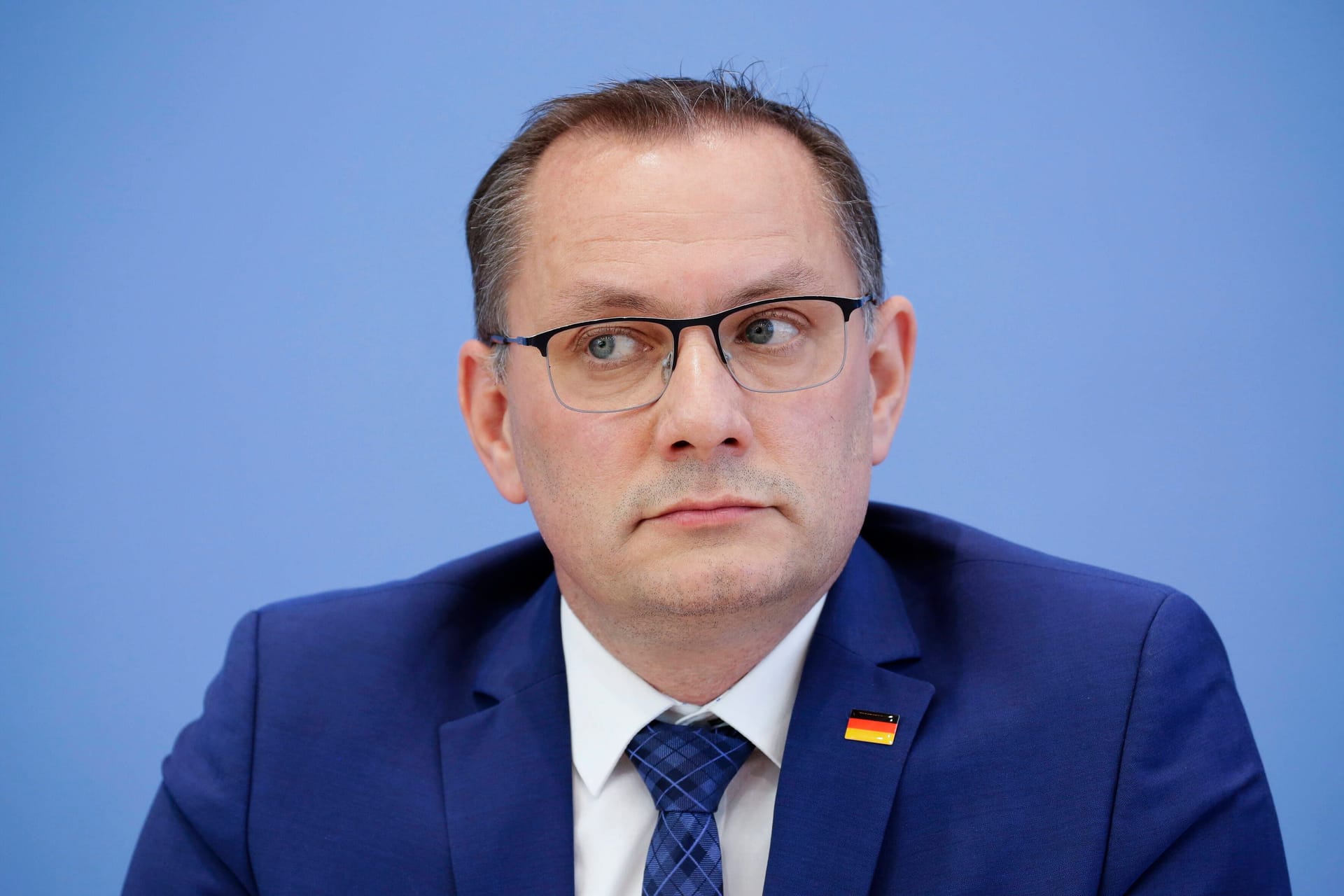 Tino Chrupalla (Archivbild): Der AfD-Chef weigerte sich bei "Markus Lanz", Russlands Präsident Putin für den Angriffskrieg in der Ukraine zu verurteilen.